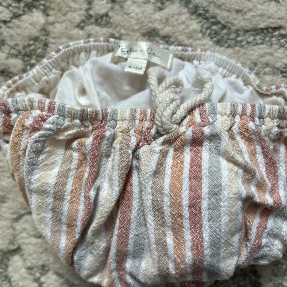 Rylee + Cru Multi Stripe Ruffle Set - Picture 6 of 6